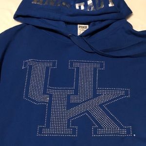 PINK Victoria's Secret Blue Hoodie